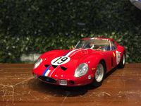 1/18 Kyosho Ferrari 250 GTO #19 1962 LM KY08438A【MGM】