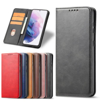 100pcs/Lot Leather Crazy Horse Wallet Flip Cover Case for Xiaomi 11 Redmi Note 11 10 9A 9C POCO Pro K40 X3 F3 M4 GT 4G 5G