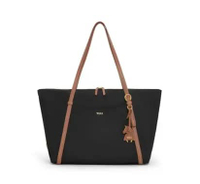 TUMI Voyageur Q Tote Bag - Tote Bag Wanita - Black / Bridle