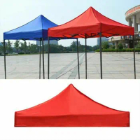 Canopy Top Cover Replacement Four-Corner Tent Cloth Foldable Rainproof Patio Pavilion Replace Gazebo Canopy Top Cover Blue