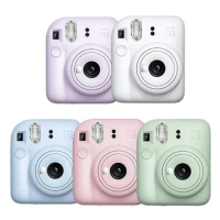 FUJIFILM 富士 instax mini 12 拍立得相機 含空白底片20張+原廠相本+相機包(公司貨)