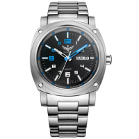 YELANG Men Military Watch Titanium Watches Sport Automatic Mechanical Wristwatch Diver 300M Waterproof Luminous Sapphire SW220