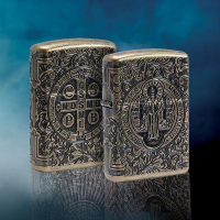 Zippo 29719 聖本-康斯坦丁(加厚版) - 防風打火機