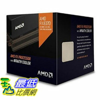 [美國直購] AMD Octa-core 主機板 FX-8370 4GHz Desktop Processor with Wraith Cooler, Black Edition FD8370FRHKHBX