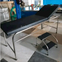 Meja Periksa Pasien Stainless | Bed Pemeriksaan Klinik Stainless | Examination Table Stainless Steel