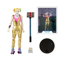 McFarlane Toys DCE Multiverse (Birds of Prey) Harley Quinn Articulated Action Figure Toys 17cm