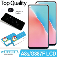 High Quality PLS Display For Samsung A8S LCD G8870 G887F G887N Touch Screen Digitizer Assembly For SAMSUNG A9 Pro 2019 LCD