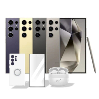 【Samsung 三星】S+級福利品 Galaxy S24 Ultra 5G 6.8吋（12G/256G）(贈三星保護殼+降噪藍牙耳機+螢幕保貼)