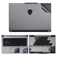 Vinyl Laptop Skin for MSI Cyborg 14 15/Bravo 17 C7VF Protective Film for MSI Creator M16 B13UDX Top lid+Palmrest+Bottom