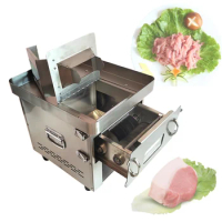 Stainless Steel Meat Slicer Commercial Electric Automatic Fresh Meat Slicer Shredded Meat Machine