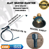 ALAT SPRAYER ELEKTRIK CBA, SWAN, DGW, TANIKAYA, BANZAI lengkap selang, Handle (gagang), Stik bengkok