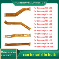 Main Motherboard Connector LCD Display Flex Cable For Samsung Galaxy A80 A70 A60 A50 A40 A30 A20 A20e A10 A10e