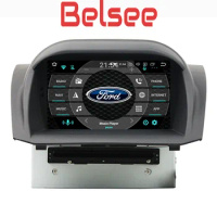 Belsee Android 8.0 Car Radio Octa Core Autoradio GPS Navigation DVD Player Bluetooth Stereo for Ford Fiesta 2013 2014 2015 2016