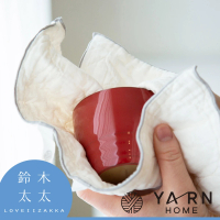 【YARN HOME】日本製脫脂棉混紗瞬吸速乾廚房拭巾-M(鈴木太太公司貨)