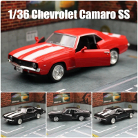 Model Kereta Die Cast Chevrolet Camaro SS 1969, RMZ CITY, Skala 1/36, Bahan Logam Aloi Diecast, Mini