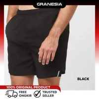 Celana Pendek Olahraga Pria Anko Active Mens Dual Layer Shorts|Celana Olahraga Lari Cowo Running Sho
