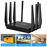 5G CPE WIFI6 Router 4*LAN 1*WAN Ports Modem Router with SIM Card Solt Wireless Router 2.4G+5.8G Gigabit Ethernet Router