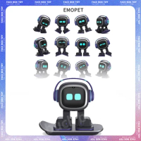 Emo Robots Pet Electronic Toys Pvc Desktop Companion Robot Inteligente  Future Ai Robot Voice Smart Robot Xmas Best Presents