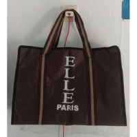 Tas belanja Tas Serbaguna model lebar tanggung Elle ukuran 49 x 25 x 20 cm