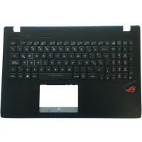 New RGB Backlit Latin Keyboard For Asus Rog GL553 GL553VD GL553VE GL553VW ZX53V ZX53VD ZX53EW LA With Palmrest Upper Cover Case