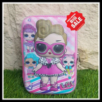 (SALE) KOTAK PENSIL HARDCASE SMIGGLE LOOK A LIKE KARAKTER LOL HELLO KITTY CAPTAIN AMERICA IRONMAN SP
