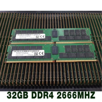 1 pcs For Micron DDR4 32G Memory High Quality Fast Ship 32GB DDR4 2RX4 PC4-2666V-RB2-11 2666MHZ