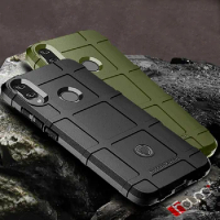 Rugged Shield Silicone Case For Xiaomi Redmi Note 7A 7 Pro Cases Military Heavy Duty Protect Cover For Redmi Note7 Case 7A Cover