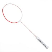 Mizuno Fioria Lite [73MTB42362] 羽球拍 中階選手 速度快 空拍 5U 78g 橘白