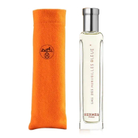 【Hermes 愛馬仕】藍色橘采星光女性淡香水-絨布套-15ml(平行輸入)