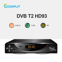 BOXPUT DVB T2 HD93 HD TV Decoder Terrestrial TV Receiver MP3 JPEG BMP AVI MKV T2 DVB Set Top Box Digital TV Receiver