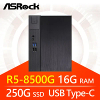 華擎系列【小天究星】R5-8500G六核 小型電腦(16G/250G SSD)《Meet X600》