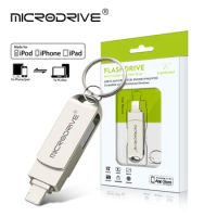 USB Flash Drive 128GB Pen Drive for iPhone X/XR/XS/ 8/7/6/iPad 64GB 32GB 256GB OTG Pendrive USB 3.0 Memory Stick for ios