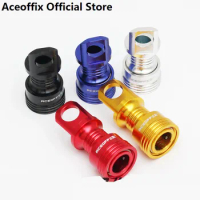 Aceoffix Folding Bike MKS Pedal Fixed Base for Brompton for 412 Bike Pedals Storage base Upgrade Version