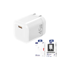 3C certified 45W small ice cube GaN charger suitable for Apple devices, PD fast charging type-C mobi