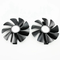2Pcs Graphics Card Cooling Fan For Sapphire Radeon RX 470 480 580 570 For NITRO Mining Edition RX580 RX480 Gaming Video Card