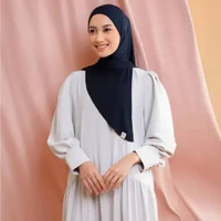 Lozy Hijab - Lesti Instan Bandana Lozy x Lesti Kejora (Pashmina Instan Bandana) Navy