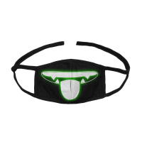 Masker Anime Mouth Kawaii Glow In The Dark Masker Wibu