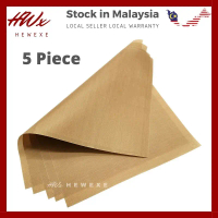 HWx: 5pcs Reusable & Washable Baking Cloth Non-stick (Brown/White) (30*40cm & 40*60cm)