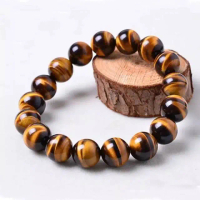 Batu natural gelang tiger eye asli