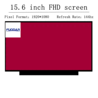 15.6" Slim LED matrix For Asus ROG Zephyrus G15 GA503Q laptop lcd screen panel QHD 2560*1440p 2K165HZ N156KME-GNA