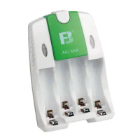 Rechargeable AA &amp; AAA Battery Charger FB-18 | Recharger For four slot charging battery intelligent fast charger