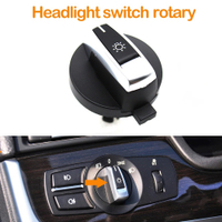 Headlight Switch Button Light Control Panel Fog Light Switch For BMW 5 6 7 Series X3 X4 F02 F10 F18