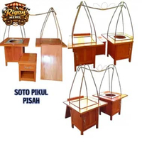 gerobak soto pikul free ongkir SOTO PIKUL PISAH