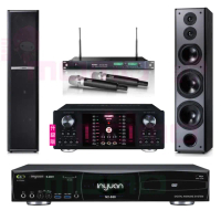 【音圓】N2-550+OKAUDIO DB-9AN+ACT-869+TDF M6(點歌機4TB+擴大機+無線麥克風+喇叭)