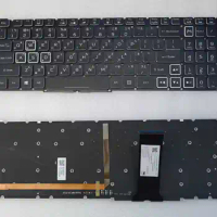 New Taiwan For ACER Nitro 5 AN515-54 AN515-55 AN515-43 AN515-44 AN715-51 AN517-52 Backlight RGB White Notebook Laptop Keyboard