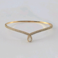 GELANG OVAL AUREL TETES AIR BT AD KADAR 375/8K SS OBIR