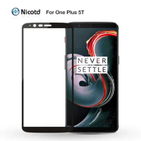 Nicotd 1+7 Full Cover Screen Protector For Oneplus 6 6T 1+6T Tempered Glass Protective Film For Oneplus 5T 7 3 3T 5 5T 1+7 5 6