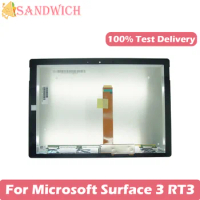 100% Tested Tablet Replacement For Microsoft Surface RT3 1645 LCD Display Touch Screen Original Assembly For Surface RT3 1645