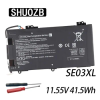 SHUOZB SE03XL Laptop Battery For HP Pavilion 14-AL000 Series HSTNN-LB7G HSTNN-UB6Z SE03 TPN-Q171 849568-541 849568-421 11.55V