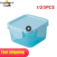1/2/3PCS Mini Food-grade Thickened Sealed Fresh Box 60ml Portable Baby Food Storage Freezer Containers Jam Dispenser Box Lunch